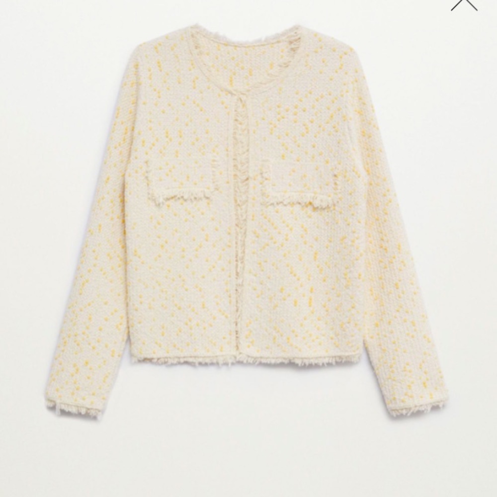 Mango tweed jacket